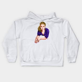 LeAnn Rimes - An illustration by Paul Cemmick Kids Hoodie